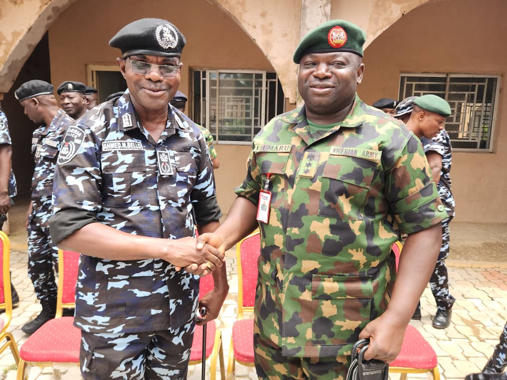 CP A.M. BELLO RECEIVES ACTING COMMANDER, 1 BRIGADE NIGERIAN ARMY, ON COURTESY VISIT IMG 20260818 WA0035