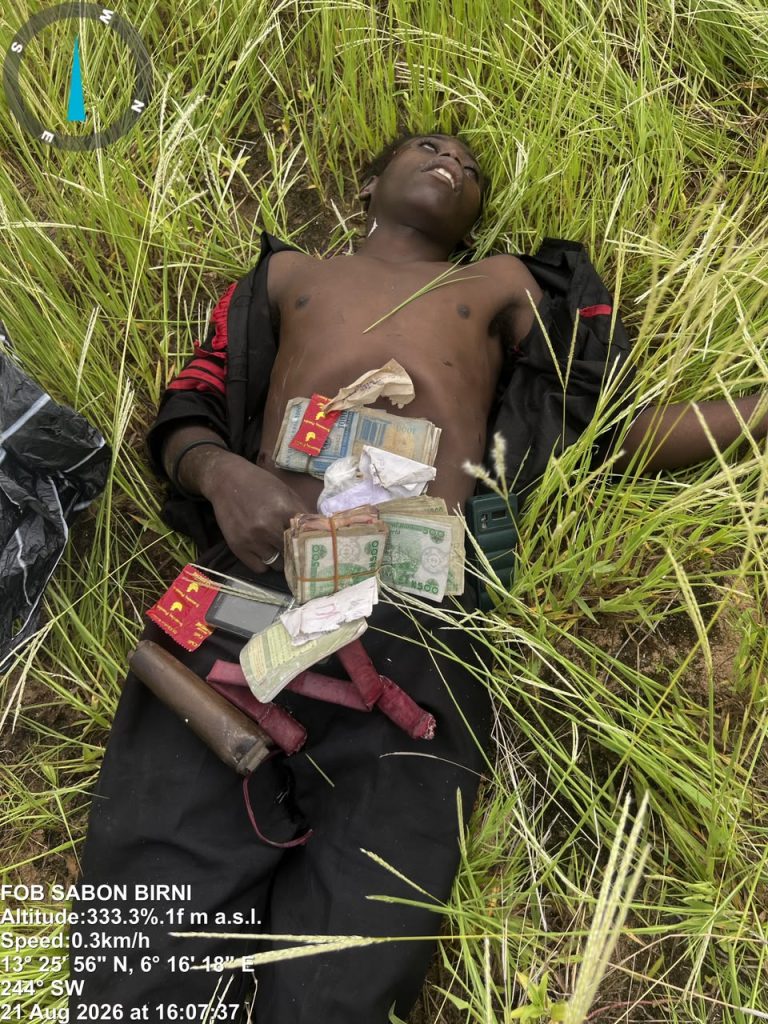 TROOPS OF OPERATION FANSAN YAMMA RESCUE KIDNAPPED VICTIM, FOIL TERRORIST ATTACK IN KADUNA, SOKOTO IMG 20260821 WA0031
