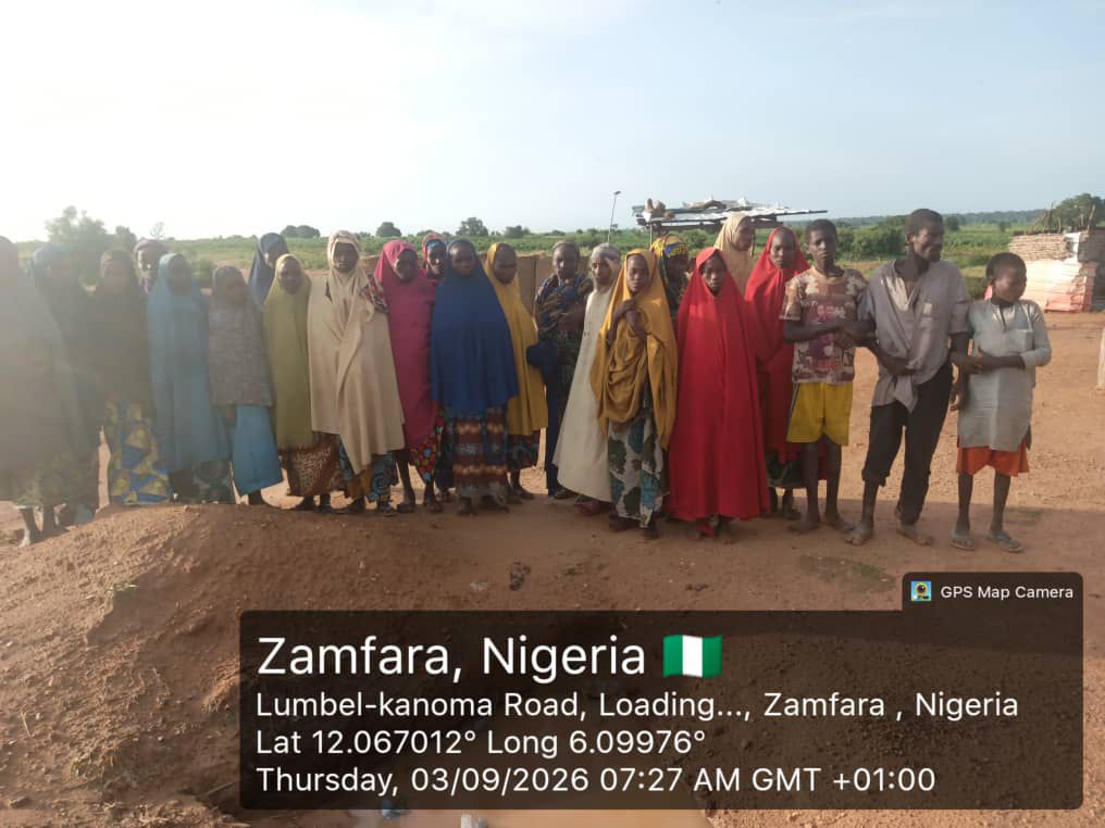 OPERATION FANSAN YAMMA: TROOPS RESCUE 25 KIDNAPPED VICTIMS IN KATSINA, ZAMFARA STATES IMG 20260904 WA0042