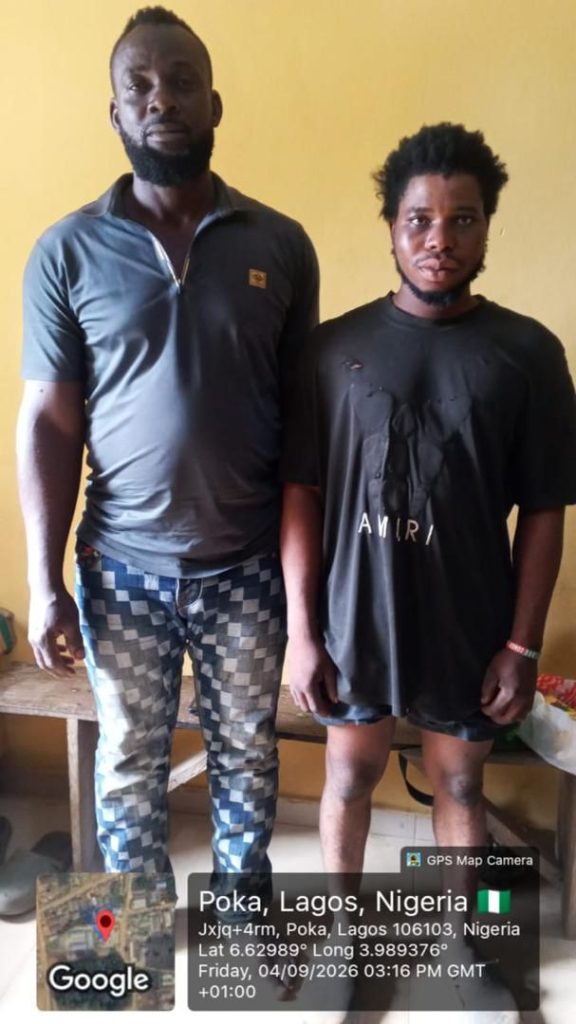 TROOPS RESCUE TWO KIDNAP VICTIMS IN LAGOS, NEUTRALISE KIDNAPPER IMG 20260904 WA0047