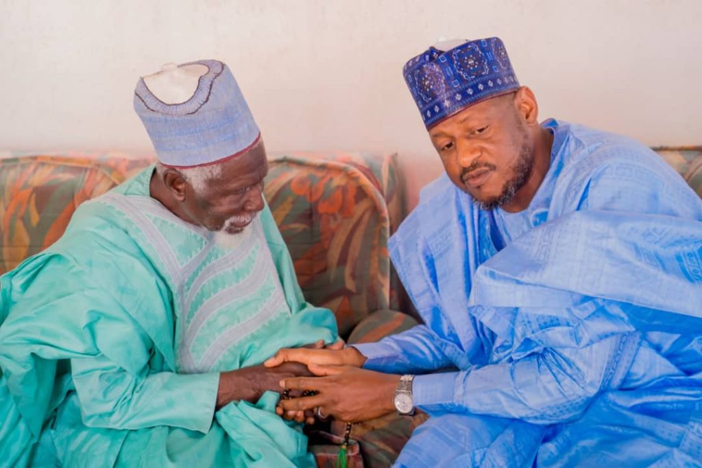 GOVERNOR RADDA PAYS CONDOLENCE VISIT TO FAMILY OF LATE HON. SABE HASSAN MAKERA IN DUTSINMA IMG 20260930 WA0028