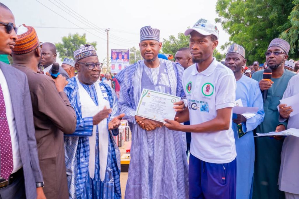 Gov. Radda Grants ₦50,000 Each to 250 Andaje Skills Trainees IMG 20261007 WA0048