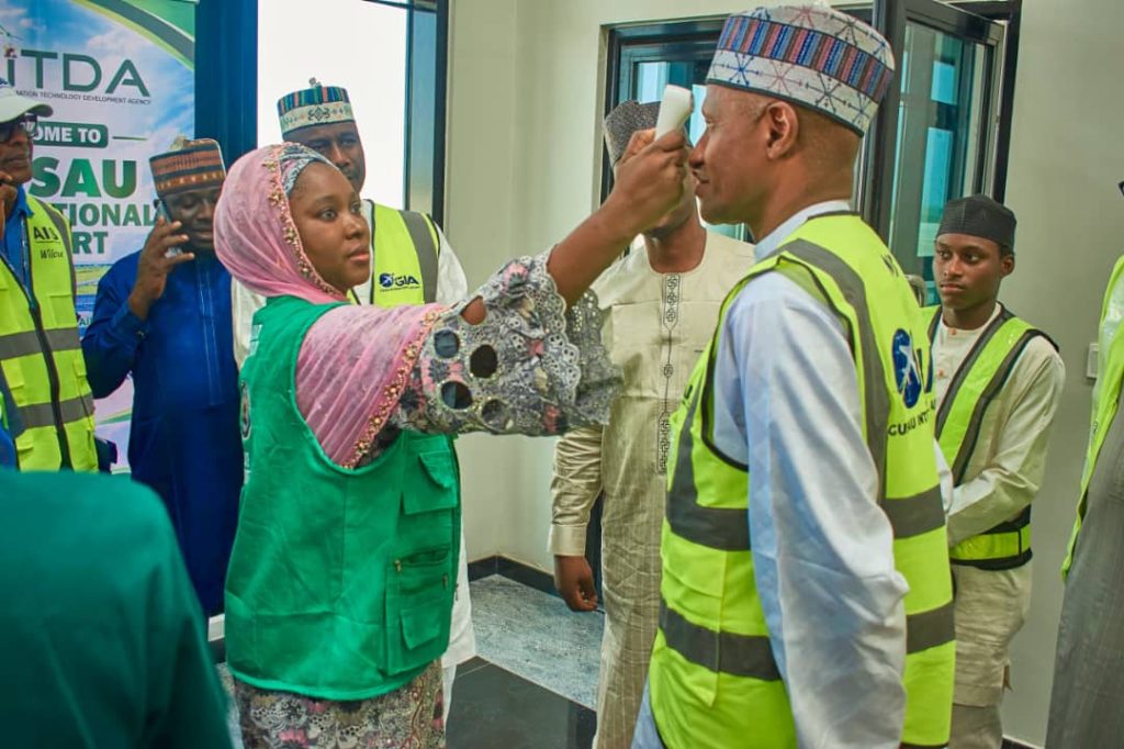 ZAMFARA LAUNCHES MANDATORY TRAVELER SCREENINGS FOLLOWING EBOLA OUTBREAK in ABUJA. IMG 20261024 WA0006