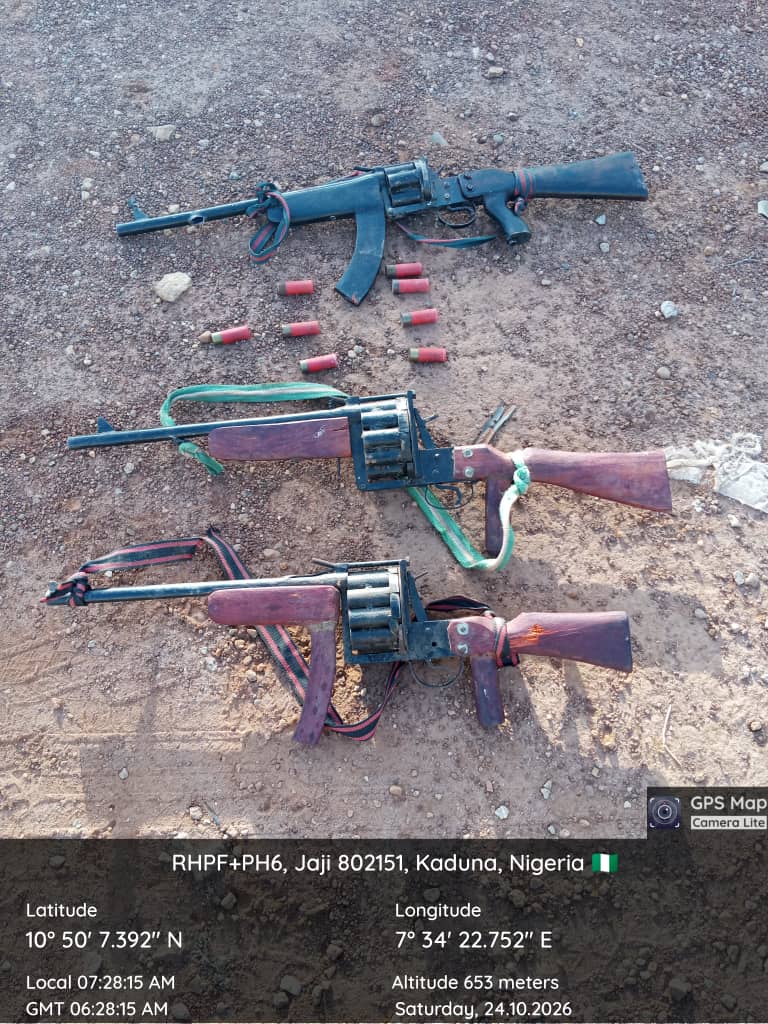 *OPERATION FANSAN YAMMA: TROOPS NEUTRALISE 8 TERRORISTS, RESCUE KIDNAP VICTIMS, RECOVER ARMS IN KATSINA, KADUNA AND ZAMFARA OPERATIONS* IMG 20261026 WA0039
